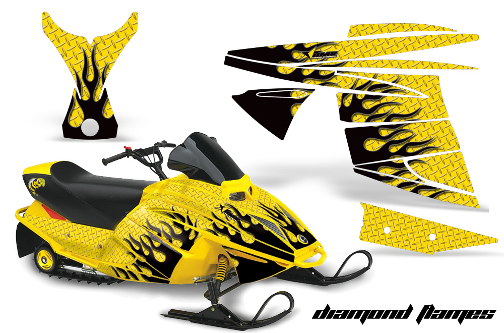 Ski-Doo Mini Z Graphics Kit DF BY